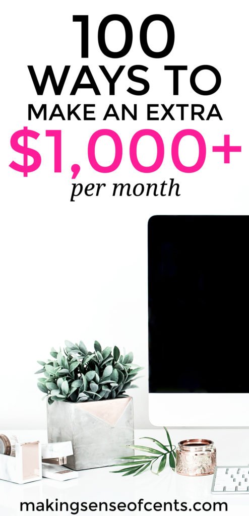 There are many ways to make extra money each month. Today, you'll learn about the many ways to make an extra $1,000 a month and how to make 1000 a month. These extra cash ideas can help you to start saving money today!