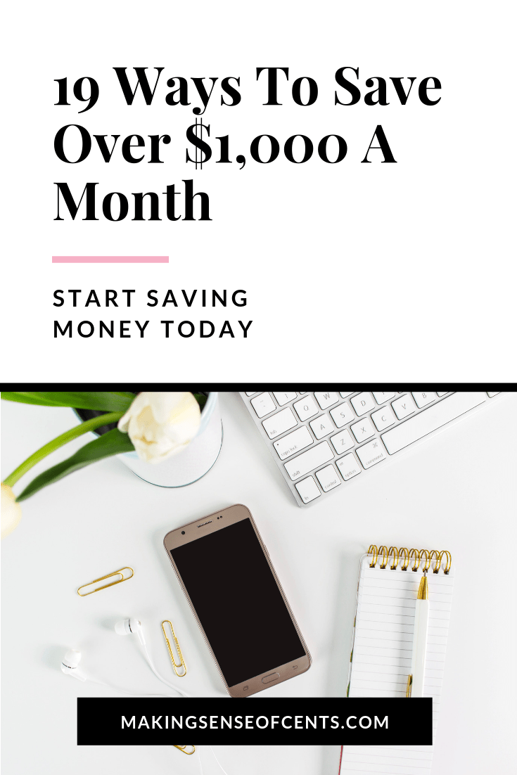Easy Ways I M Currently Saving 1 200 Each Month Making Sense Of Cents - how are you currently trying to save money how much money do you think you save each month