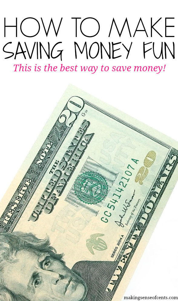 How To Make Saving Money Fun - This Is The BEST Way To Save Money