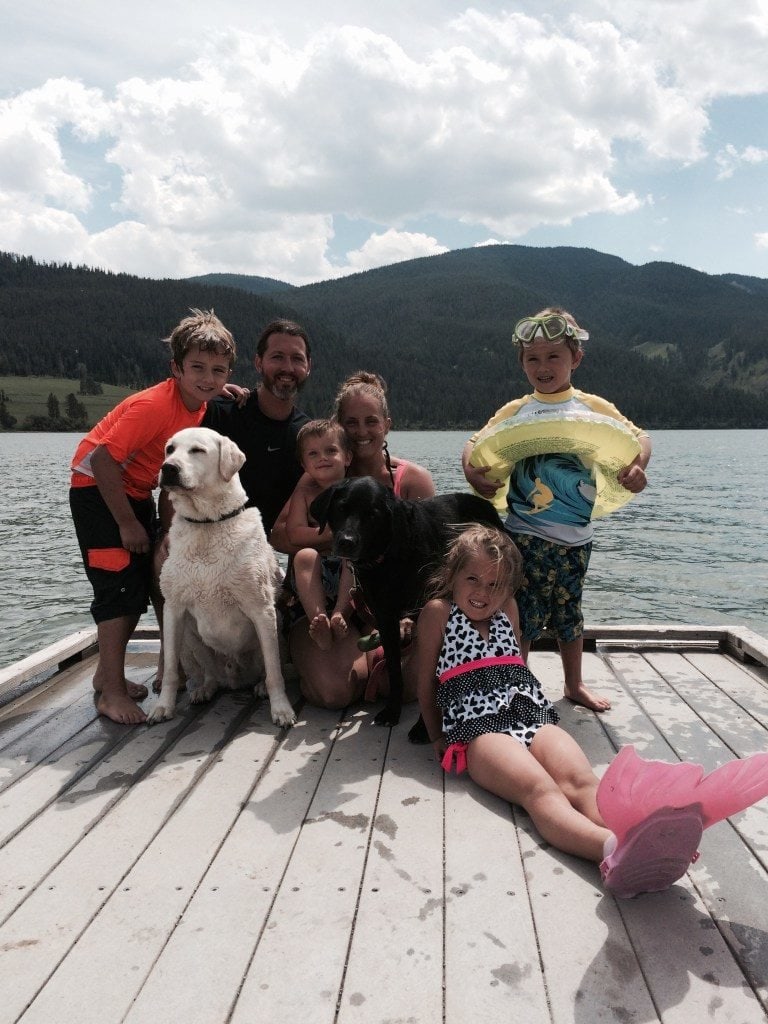 FamilyPicAtSladeLake