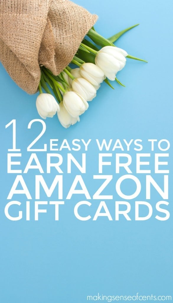 How To Earn Free Amazon Gift Cards Ways To Earn Amazon Gift Cards