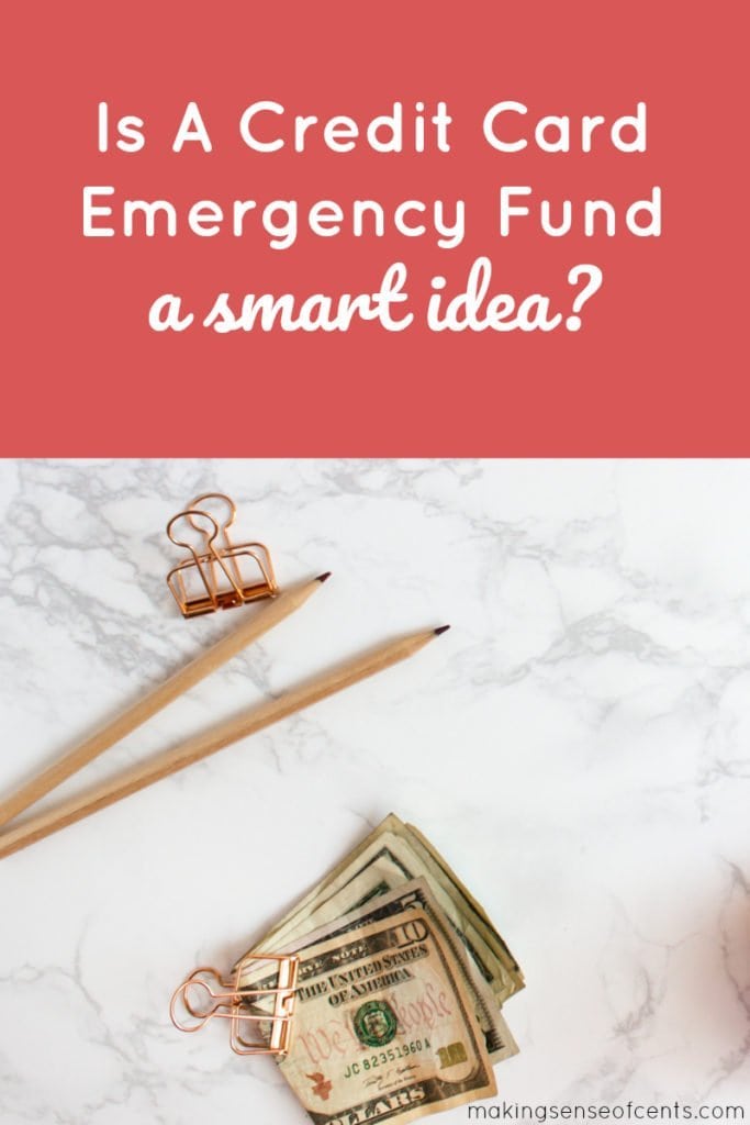 Having an emergency fund is something that I believe in A LOT. Some people decide to have a credit card emergency fund. What are the positives and negatives of that?