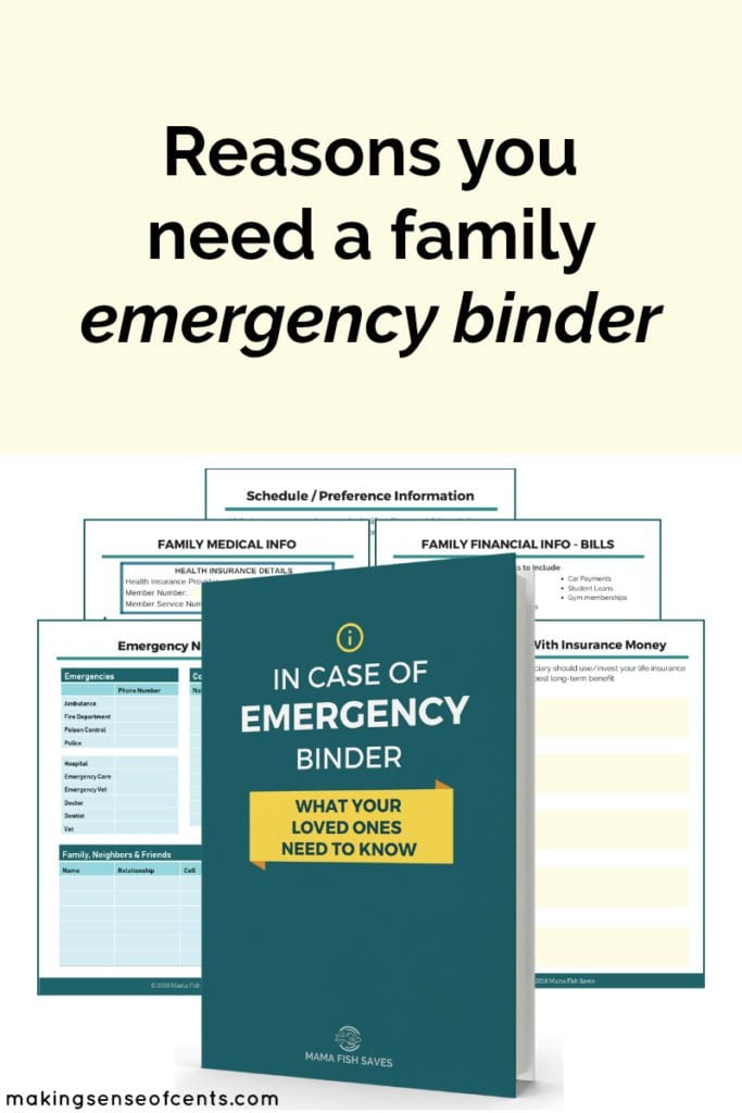 Answers to 7 Common Questions About Family Emergency Binders #FamilyEmergencyBinders #EmergencyBinders