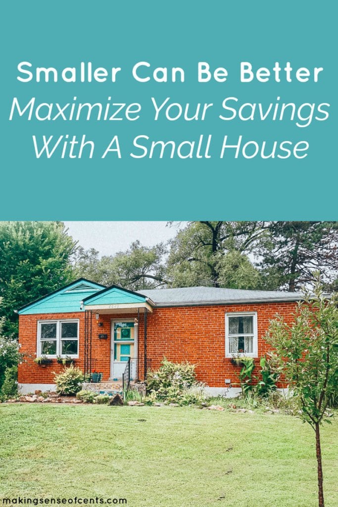 Smaller Can Be Better- Maximize Your Savings With A Small House. Small house decorating, small house organization, small house plans, under 1000 sq ft #smallhouseideas #smallhouseplans