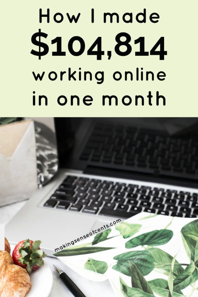 How I Made $104,814 In September 2018 Working From Home #workingfromhome #workingonline #incomereport #howtostartablog