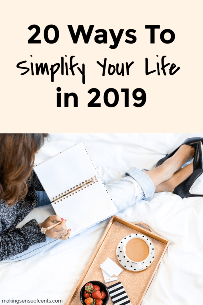 How To Simplify Your Life In 2019 #howtosimplifyyourlife #waystosimplifyyourlife