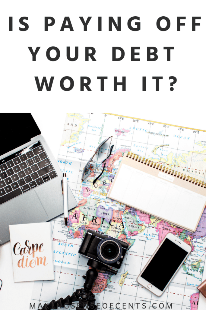 Is Paying Off Your Debt Worth It? #payoffyourdebt #debt