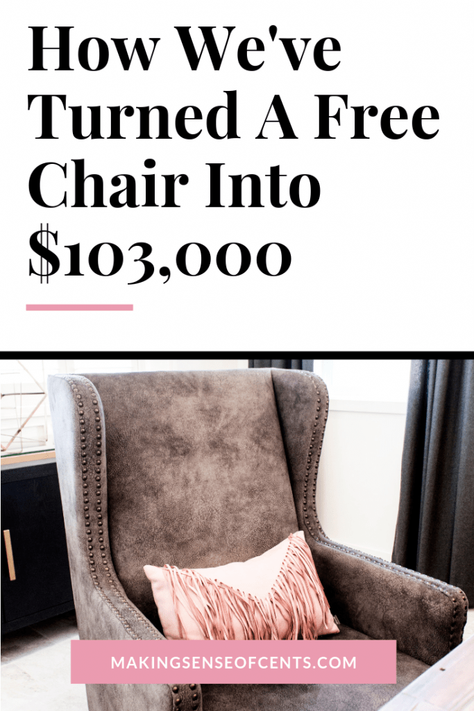 How We've Turned A Free Chair Into $103,000 #makeextramoney #flipper #fleamarketflip