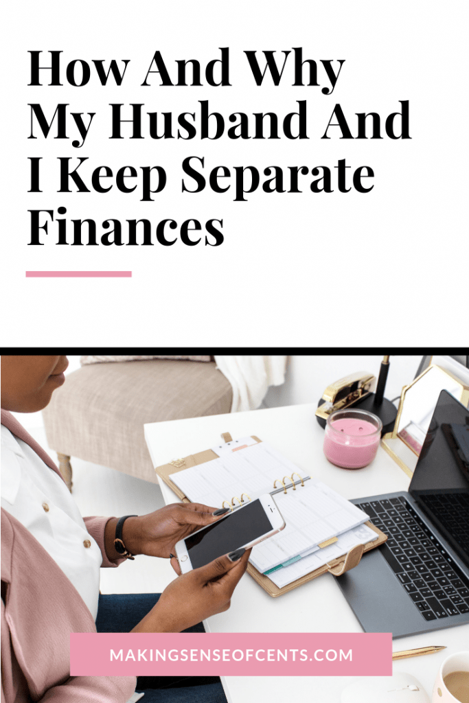 How And Why My Husband And I Keep Separate Finances #manageyourmoney #marriagemoney