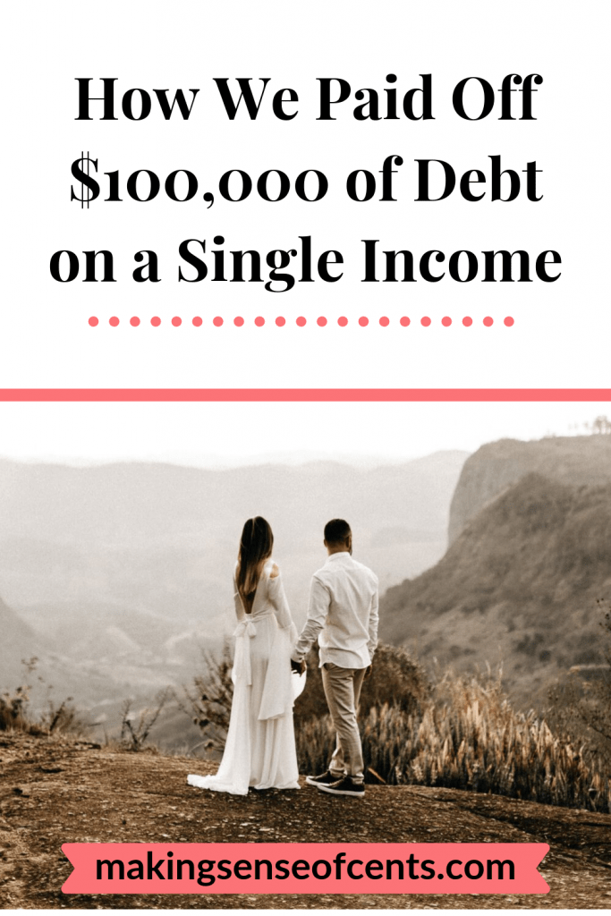 How We Paid Off $100,000 of Debt on a Single Income #payoffdebt #debtpayoff #manageyourmoney