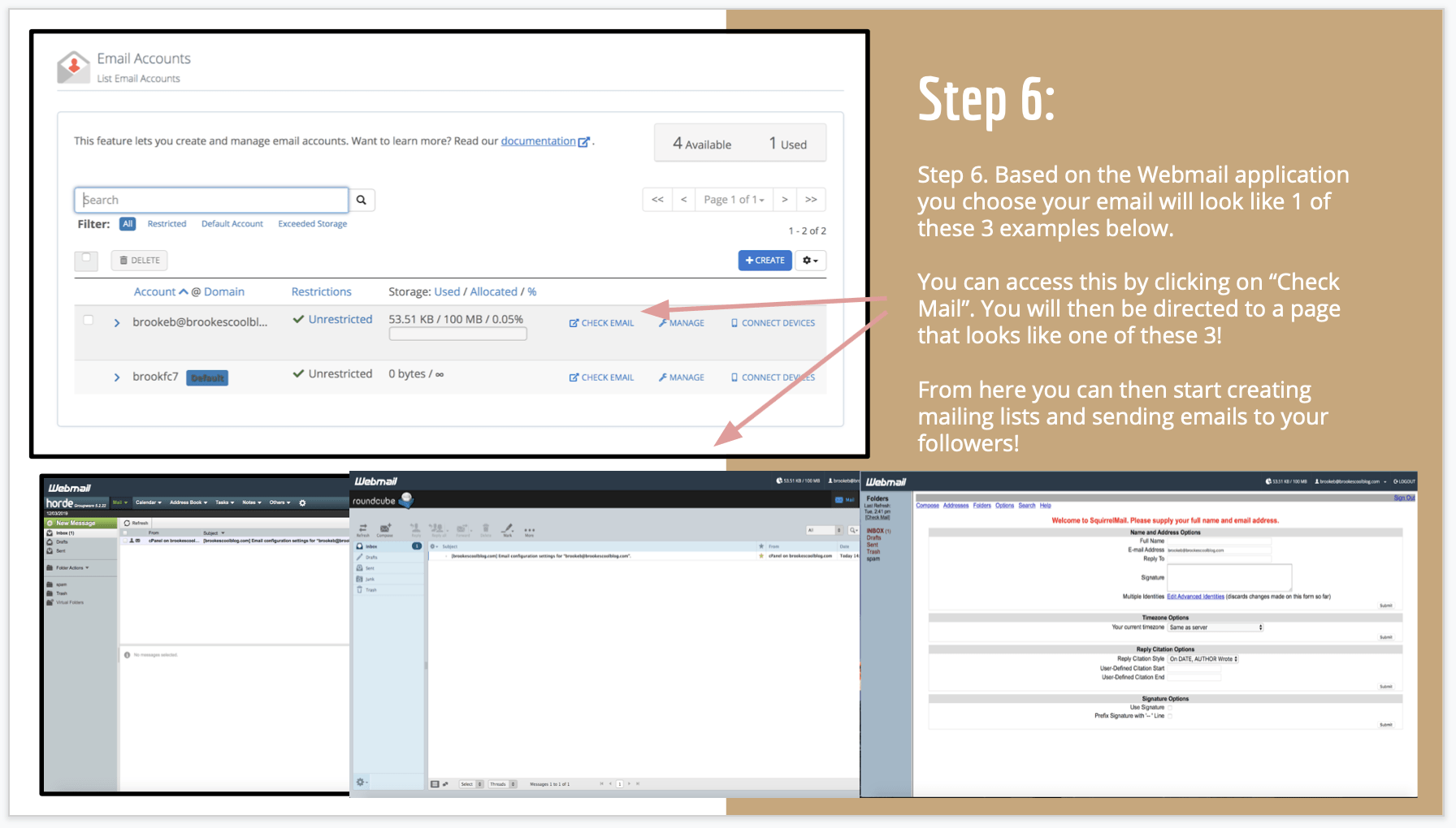 How To Create and Set Up Your Blog Email