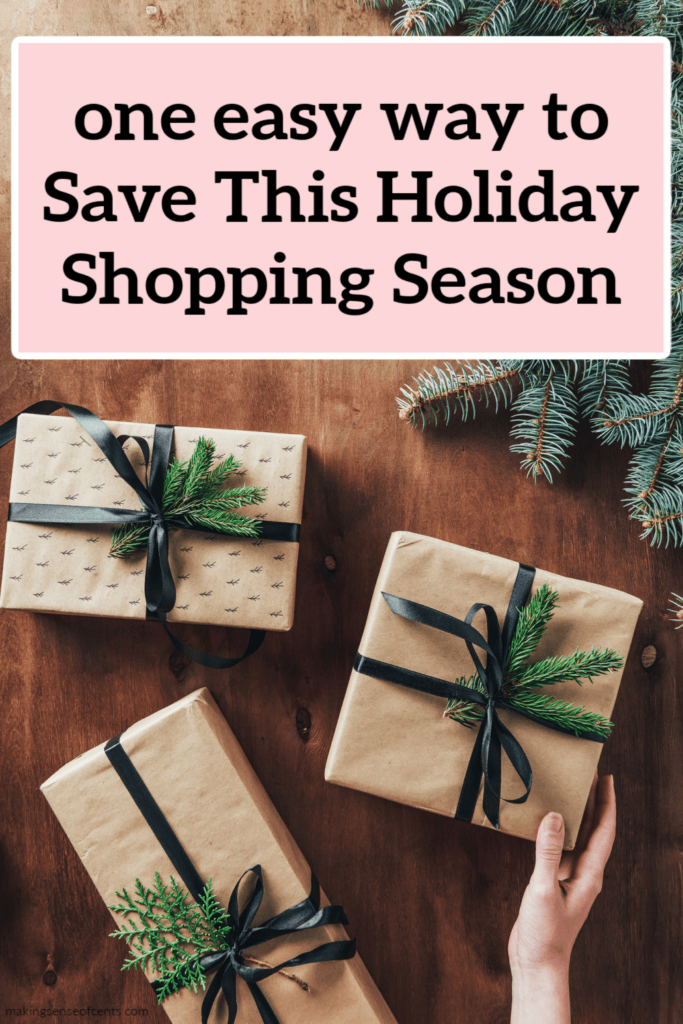 One Easy Way To Save This Holiday Shopping Season