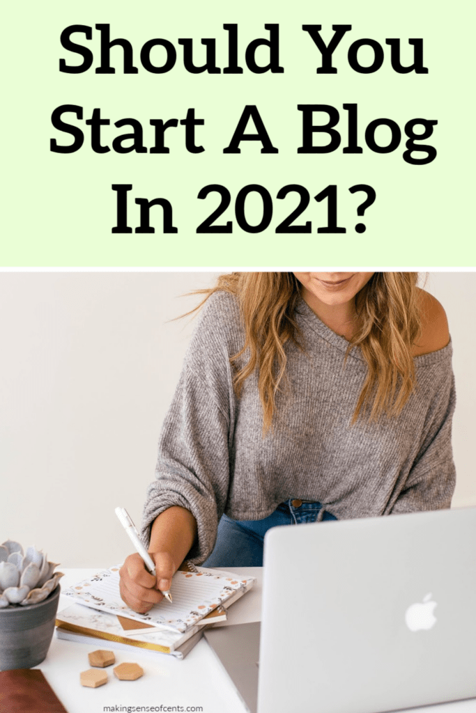 should you start a blog in 2021