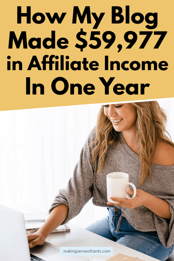 How My Blog Made $59,977 in Affiliate Income In One Year