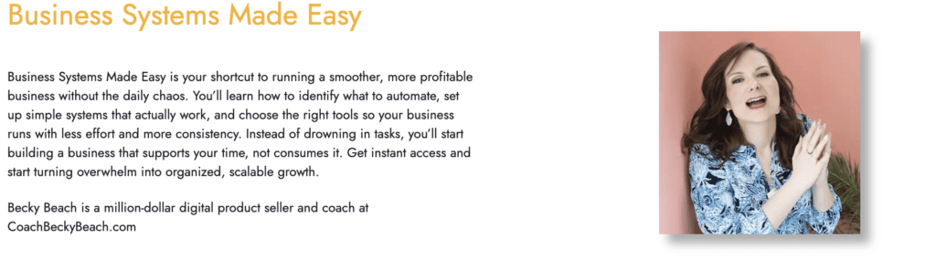 Business Systems Made Easy