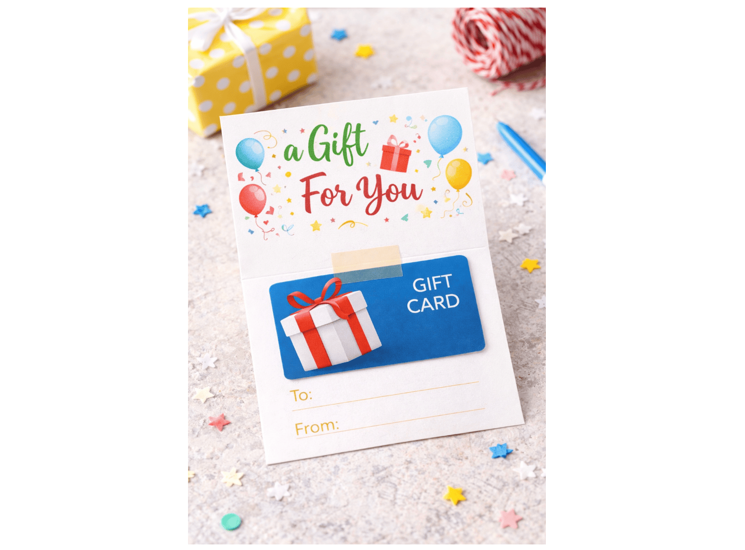 a gift for you printable