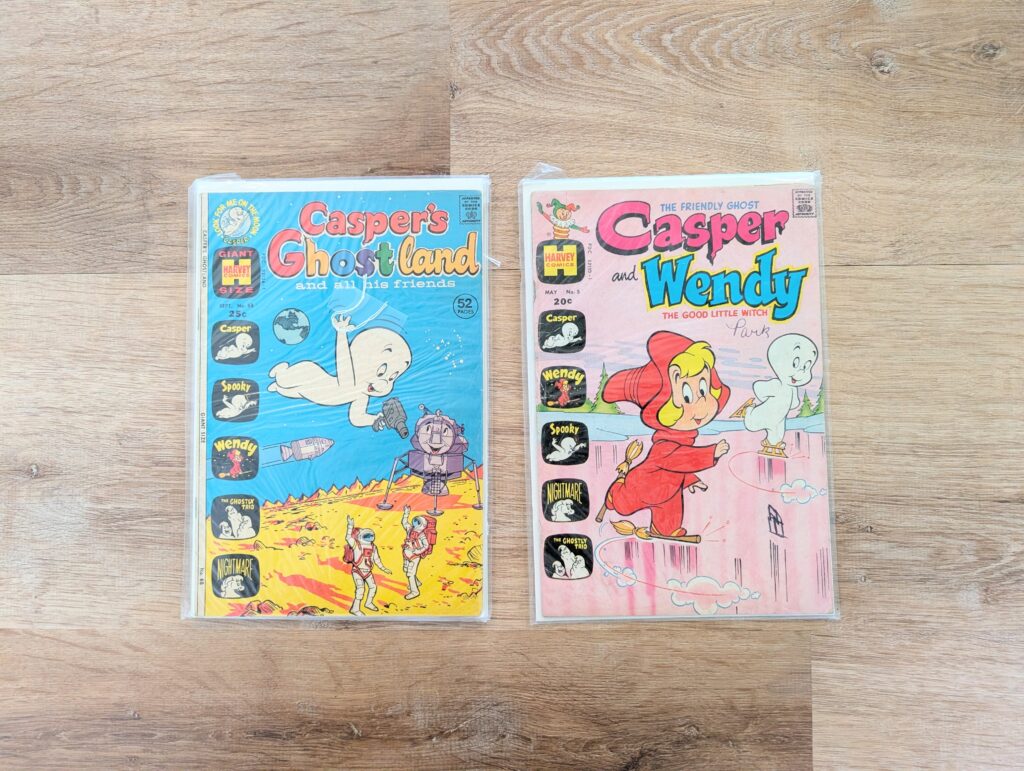 Casper and Wendy comic books