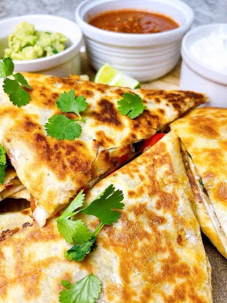Easy Vegetarian Quesadillas