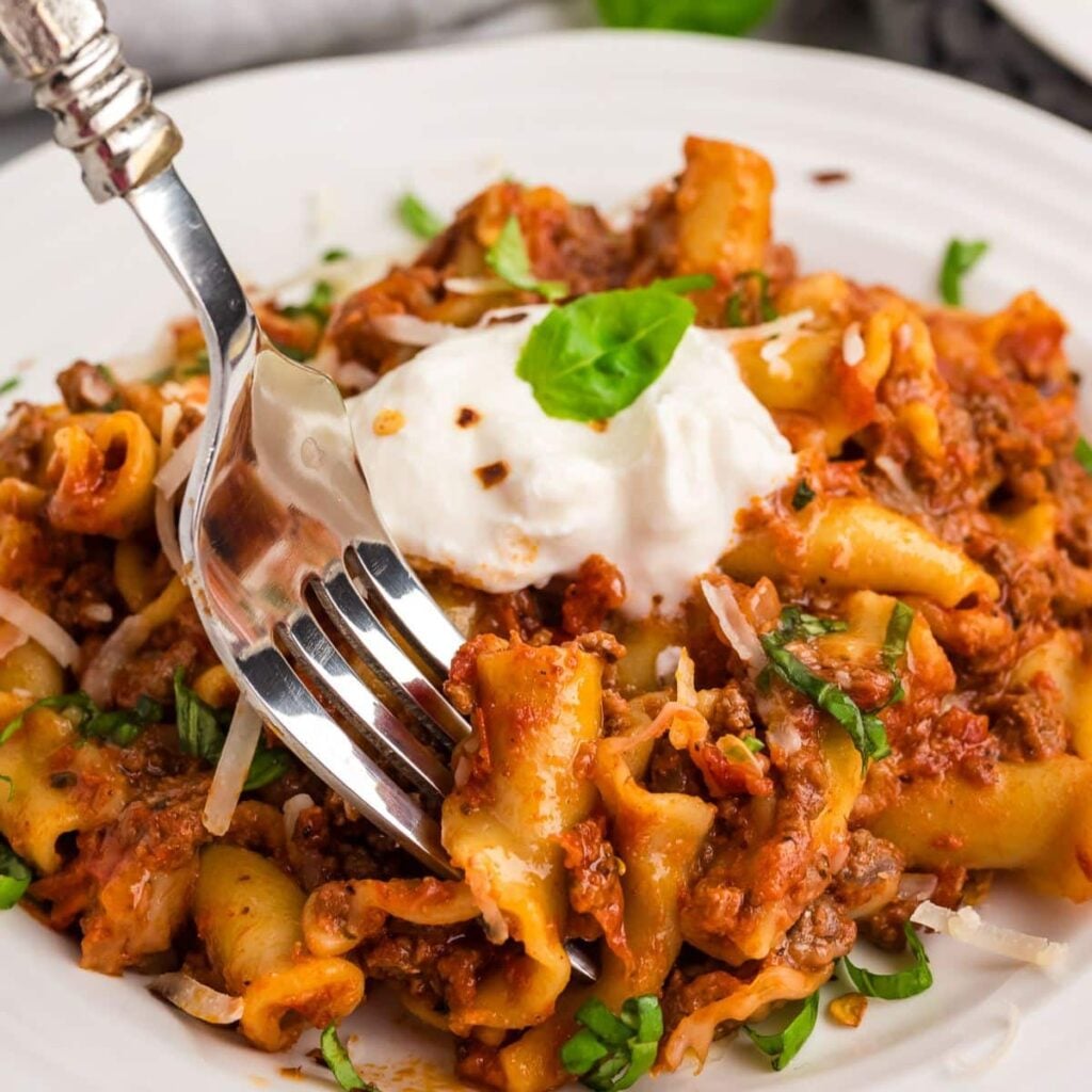 Homemade Hamburger Helper Lasagna