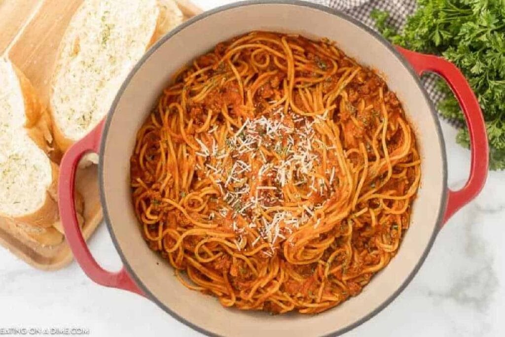 One Pot Spaghetti