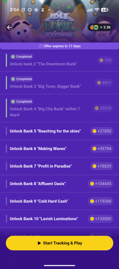 Here's an example of how much you may be able to earn playing this specific game.