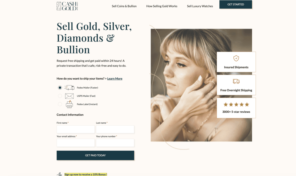 Cash for Gold USA Review: Is It Worth It To Sell Your Gold Online?